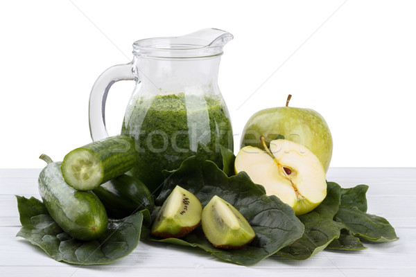 Green smoothie Stock photo © Lana_M