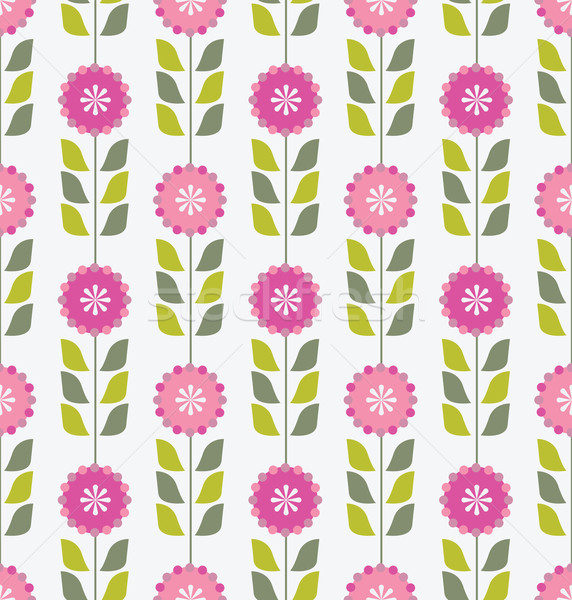 Stock foto: Rosa · Frühling · Sommerblumen · Muster · Blume