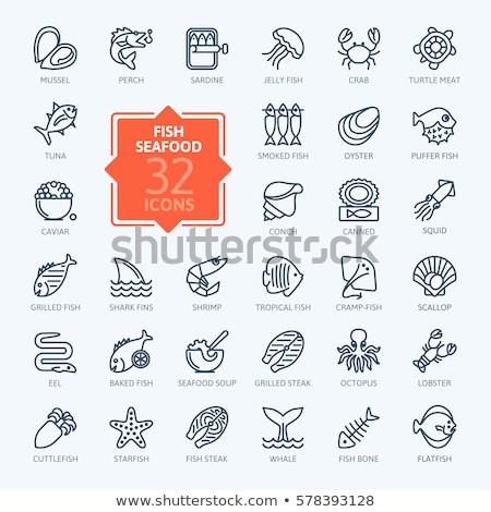 Octopus Eating Crabs and Scallops stock photo © Dino ...
