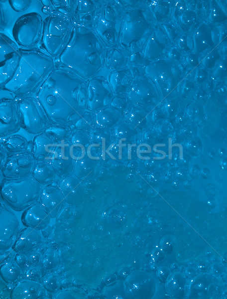 Niebieski wody makro tle czyste gotowania Zdjęcia stock © ldambies