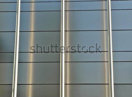 Metaliczny bary ściany tekstury miejskich publicznych Zdjęcia stock © ldambies