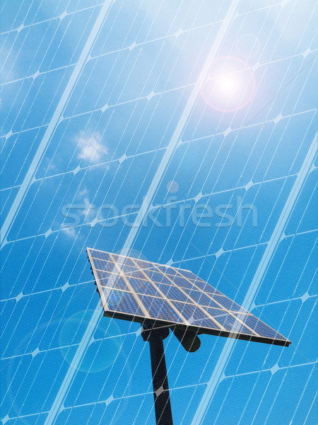 Solar panel Stock photo © ldambies