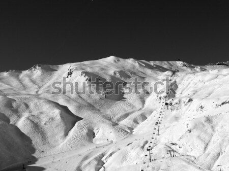 лыжных курорта южный Франция спорт снега Сток-фото © ldambies