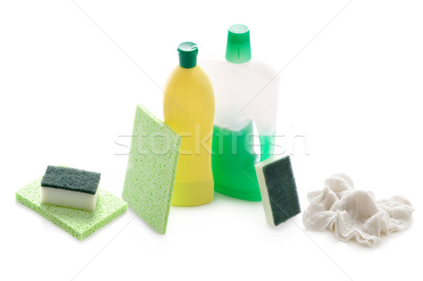 domestic cleaning products isolated Stock photo © leeavison