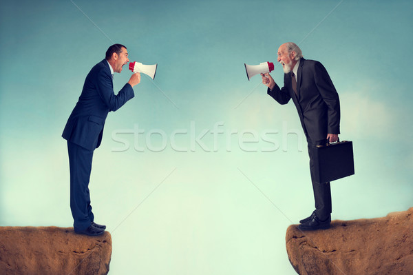 business conflict Stock photo © leeavison