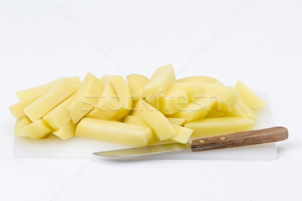 Puces de pomme de terre coupé frites [[stock_photo]] © leeavison