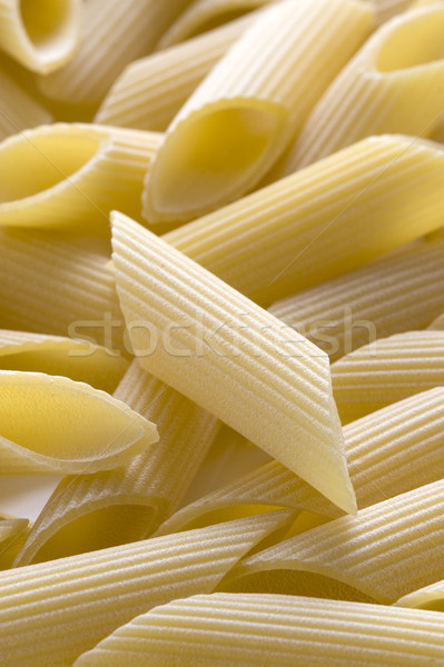 Pasta full frame macro drogen buis Stockfoto © leeavison