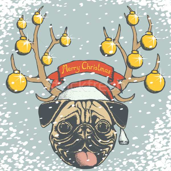 Mops 02 [Converted] Stock photo © leedsn