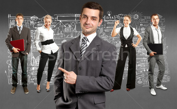 Business Team Stock photo © leedsn