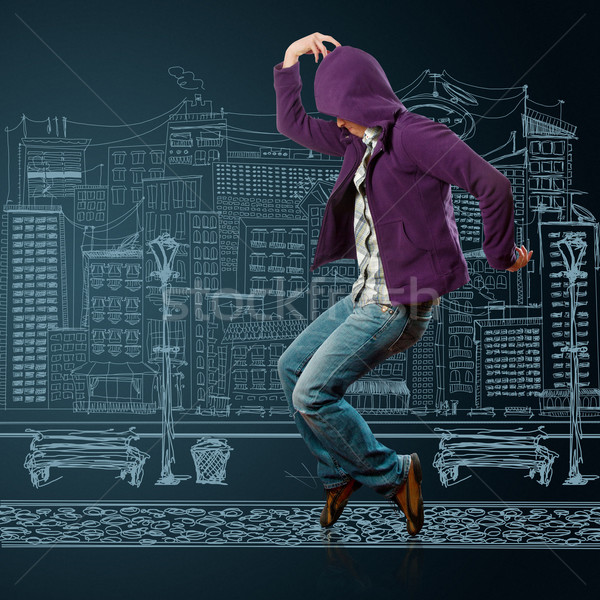 dance like michael Stock photo © leedsn