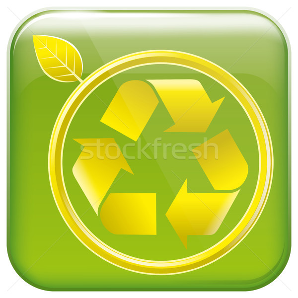 App Icon Recycling Stock photo © leedsn