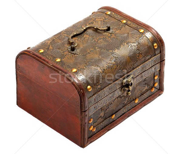 Old Chest Stock photo © leedsn