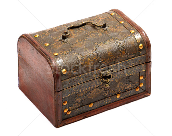 Old Chest Stock photo © leedsn