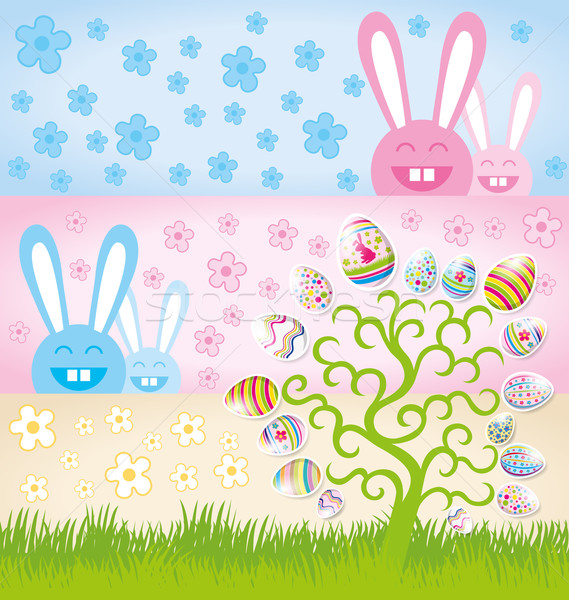 Vector Easter Card Stock photo © leedsn
