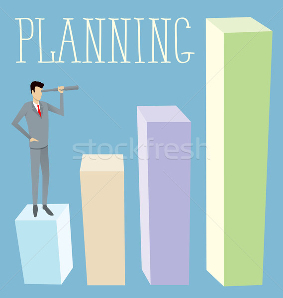 Stock photo: Vector Flat Business Concept