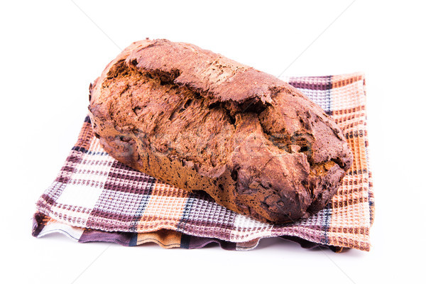 Imagine de stoc: Proaspăt · făcut · în · casă · maro · pâine · cereale · bucătărie