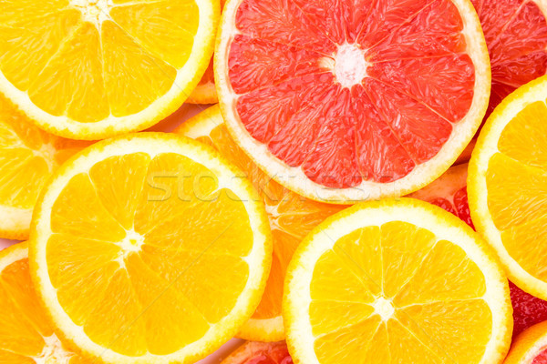 Orange and grapefruit background Stock photo © Len44ik