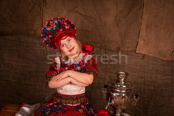 Beautiful russian girl  Stock photo © Len44ik