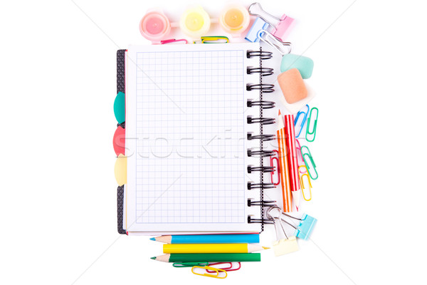 School and office stationary. Back to school concept Stock photo © Len44ik