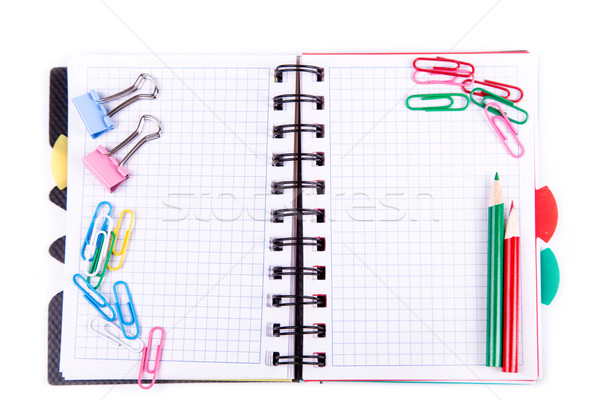 Stock photo: School and office stationary. Back to school concept