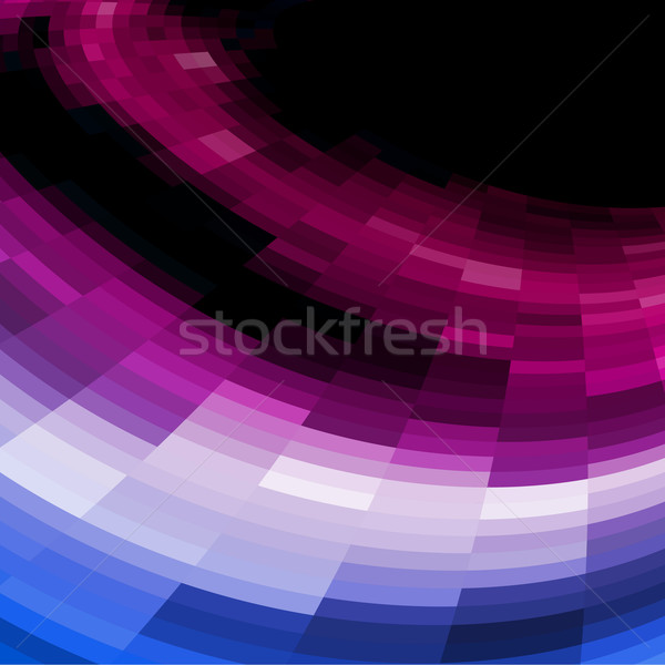 [[stock_photo]]: Résumé · bleu · rose · vecteur · mosaïque · design