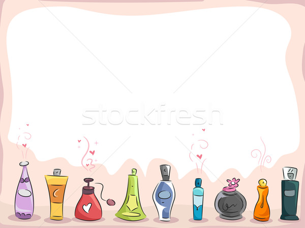 Perfumes Background Stock photo © lenm