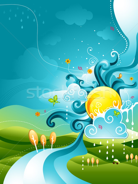 Abstract Nature Design Stock photo © lenm