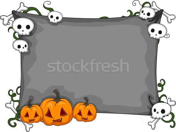 Halloween background ilustracja projektu tle Zdjęcia stock © lenm