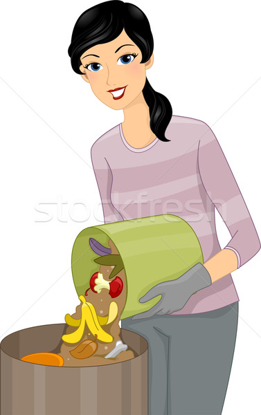 Stock photo: Compost Bin