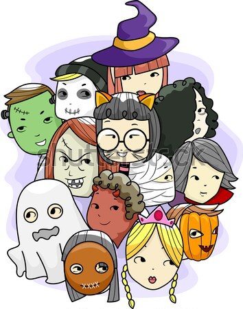 Halloween Costume Stock photo © lenm