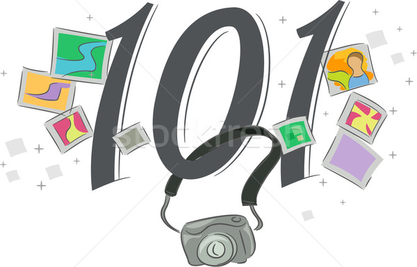 Fotografii 101 ilustracja internetowych typografii Zdjęcia stock © lenm