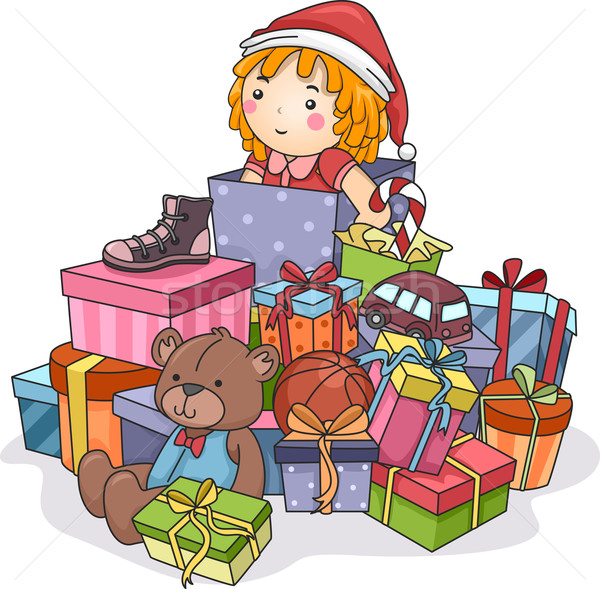 Christmas Gifts Stock photo © lenm