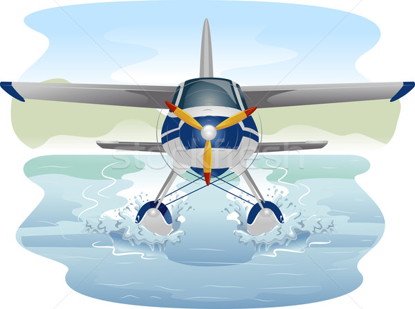 Seaplane Stock photo © lenm