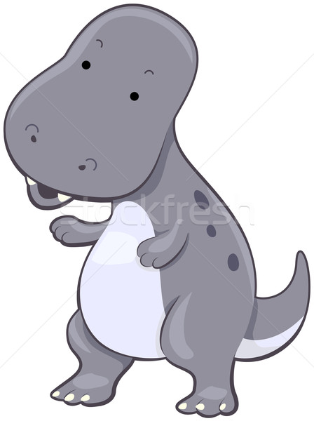 Stock photo: Cute TRex