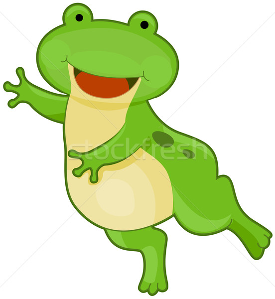 Stock photo: Cute Frog