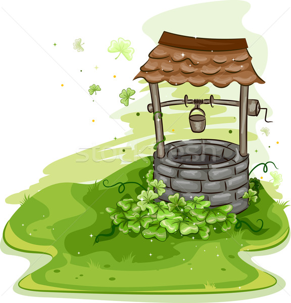 Bene illustrazione verde impianti vacanze celebrazione Foto d'archivio © lenm