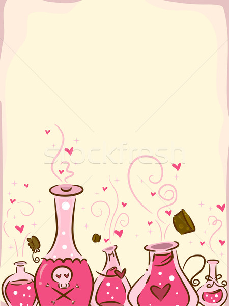 Love Potion Background Stock photo © lenm