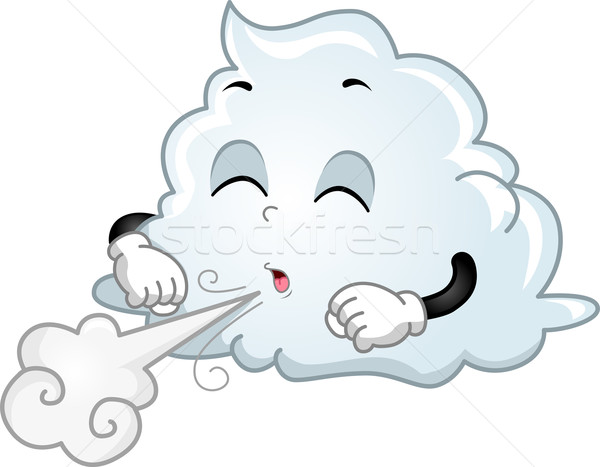 Stock photo: Mascot Cloud