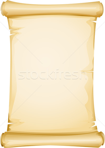 Stock photo: Blank Scroll