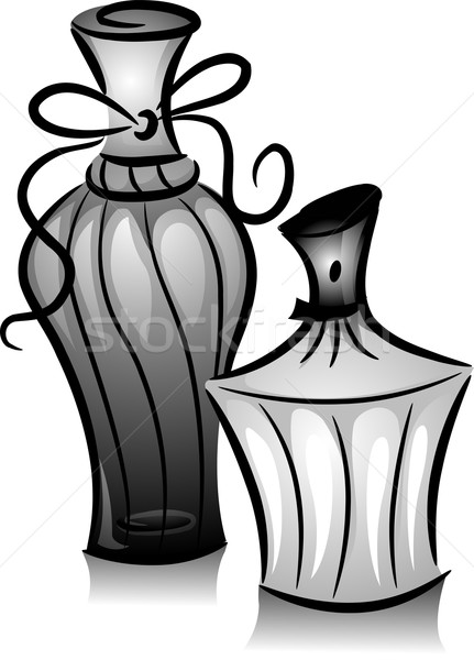 Bottled Perfumes  Stock photo © lenm