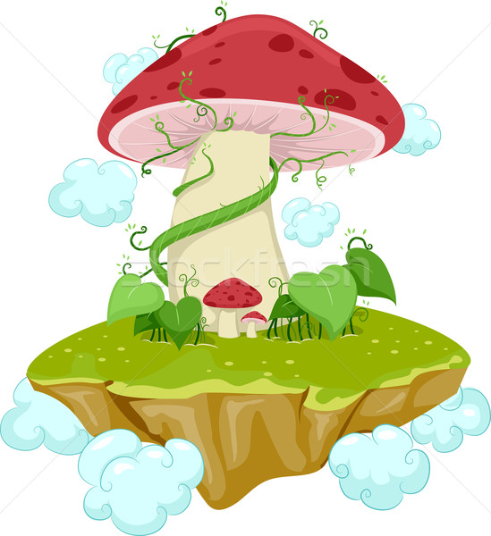 Mushroom Island Stock photo © lenm