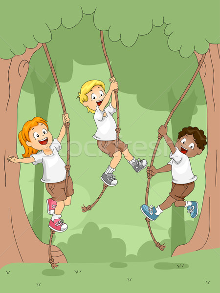Rope Swing Stock photo © lenm