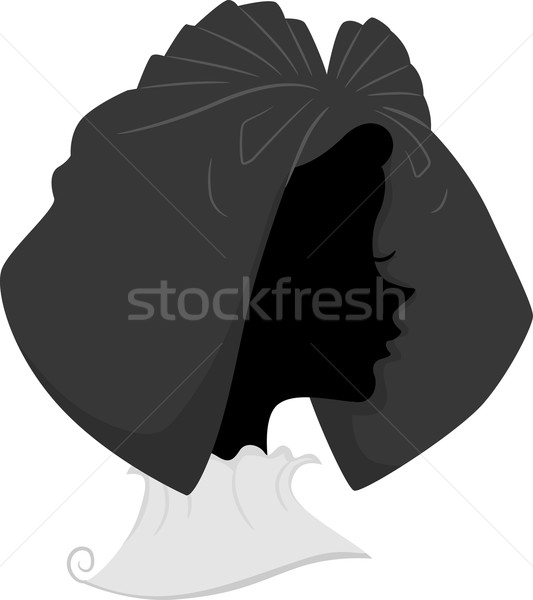 French Silhouette Stock photo © lenm