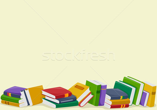 Books Background vector illustration © lenm (#1704766) | Stockfresh