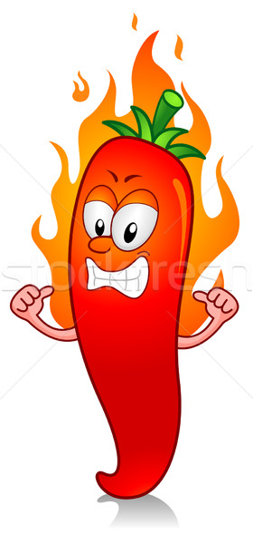 Hot Chili Stock photo © lenm