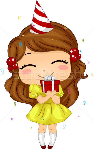 Stock photo: Kid Birthday Gift
