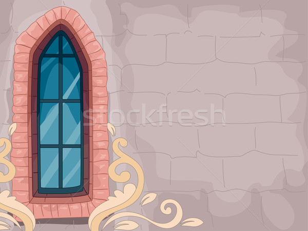 Window Lancet Stock photo © lenm