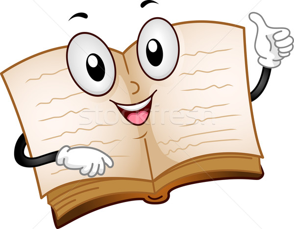 Stock photo: Book Mascot