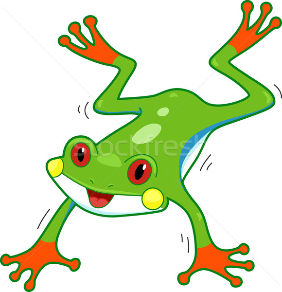 Rainforest Frog Stock photo © lenm