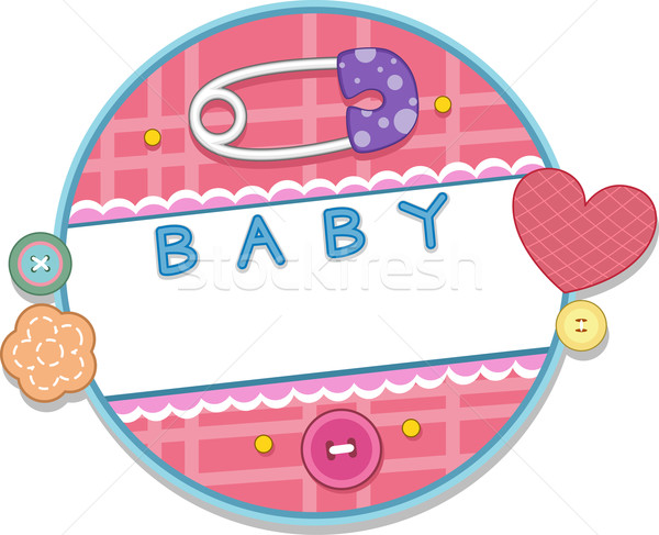 Baby Card Design Stock photo © lenm